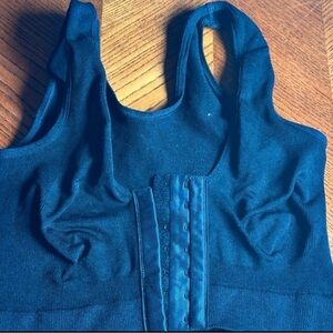 NWT Annette Women's Post-Surgical Front Close Longline Recovery-Sleep Bra